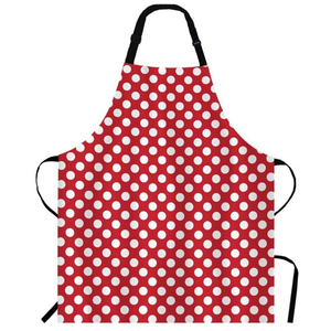 Delantal <span class=keywords><strong>de</strong></span> Trabajo Personalizado Reutilizable con Diseño a Cuadros Morados, Correa Ajustable para el Cuello, Delantal <span class=keywords><strong>de</strong></span> Poliéster para Manualidades, Barbacoa, Dibujo, Chef, Camarera - Product Image 2