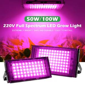 Nueva Lámpara <span class=keywords><strong>LED</strong></span> de Cultivo Interior de 50W 100W 150W 200W, <span class=keywords><strong>Luces</strong></span> <span class=keywords><strong>LED</strong></span> para Plantas, Acuario, Espectro Completo, Fitolámpara <span class=keywords><strong>LED</strong></span> de Cultivo - Product Image 3