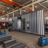 Générateur diesel silencieux fiable de 625 kVA alimenté par des moteurs Yuchai Cumming-s pour usage industriel / Alimentation de secours de 688 kVA avec type conteneur