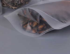 Kendinden Kapanan Dikey Gıda Aroması Tozu Şeker Paketleme Poşeti Şeffaf Fermuarlı Kilit - Product Image 5