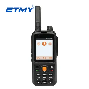 Ecome Simcard Smart Two way radio 4g Ip Wifi Zello Video Calling Global Walkie talkie With Mobile phone