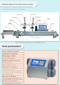เครื่องบรรจุน้ำหอม น้ำมัน และหมึกแบบอัตโนมัติ ความเร็วสูง ปริมาณมาก ควบคุมด้วยระบบดิจิตอล 4 หัวปั๊มแบบเพอริสตัลติก พร้อมสายพานลำเลียง - Product Image 4