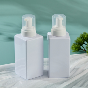 Vuông nhựa chấp nhận Tùy chỉnh không có không khí bọt chai cho mỹ phẩm Huyết Thanh kem bảo quản bơm lại thiết kế dịch vụ OEM - Product Image 1