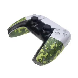 Camouflage Hot Sale Removable Rubber Anti Slip Handle Grips For PS5 Controller Non Slip Grips In Camo Design