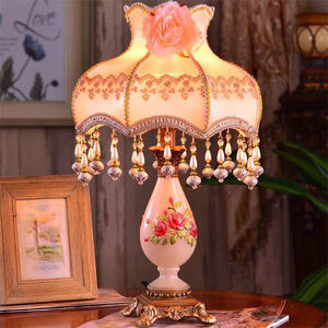 Europäische Tischlampe Luxuriöse Wohnzimmer Schlafzimmer Kinderzimmer Arbeitszimmer LED Originelle Nachttischlampe Schreibtischleuchte - Product Image 3