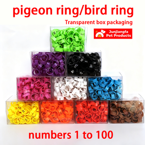 Plastic Duivenring Kip Klein Dier Vogel Kwartelpoot Ringen Pluimvee Boerderij Uitrusting Duivenring Met Naam - Product Image 2