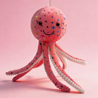 Peluche hérisson à gros nez amusante - Jouet artisanal de Noël