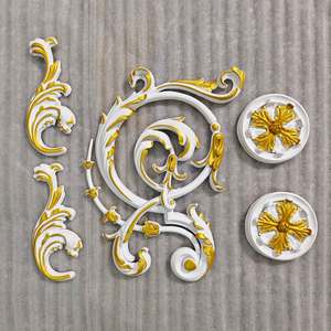 Auuan vendita calda Paintable parete PU <span class=keywords><strong>modanatura</strong></span> poliuretano decorativo pannello di rilievo per <span class=keywords><strong>pareti</strong></span> interne - Product Image 4