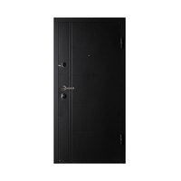 Porte russe en métal, portes extérieures en acier, anti-effraction, double porte d'entrée