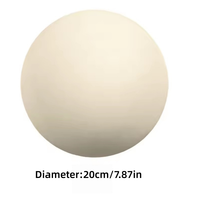 Balle de massage compacte en silicone COMANA pour tissus profonds, soulagement musculaire après l'entraînement, impression de logo personnalisée, faible MOQ pour la récupération en salle de sport