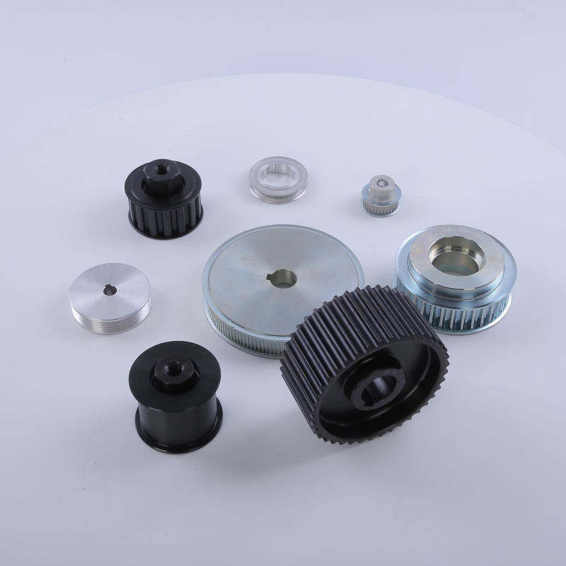 Power Transmission Parts High Performance Carbon Steel Htd 8m Transmission Timing Belt Pulley