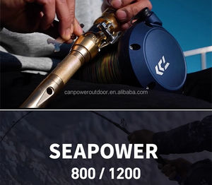 חדש 800 sapower 1200 סליל דיג חשמלי עבור ים המלח עמוק מסוחרר כוח מסתובב משחק גדול עבור אוקיינוס לטרולים - Product Image 4