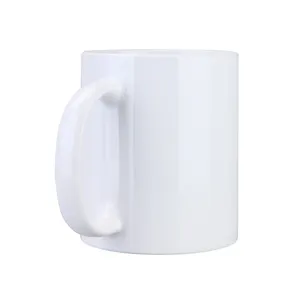 11 oz caneca mágica de cerâmica branca, venda por atacado, subolmação 11 oz