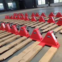 Chariot élévateur manuel à fourche, transpalette, chariot à palettes 3 tonnes en acier inoxydable