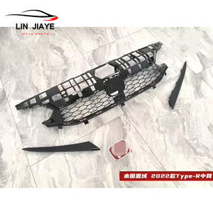 Pare-chocs de voiture en plastique PP GEN 11 grilles de voiture becquet 2022 pour <span class=keywords><strong>Honda</strong></span> <span class=keywords><strong>civic</strong></span> berline Grille <span class=keywords><strong>Type</strong></span> <span class=keywords><strong>R</strong></span> Grill - Product Image 1
