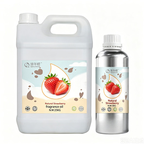 Olio profumato naturale alla fragola |   Aroma di bacche succose e maturate al sole per candele, diffusori e prodotti per la cura del corpo - Product Image 1
