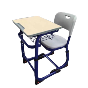 Juego de sillas de mesa de escritorio para estudiantes, extraíble y fácil de transportar, ajustable en altura para aula escolar - Product Image 1
