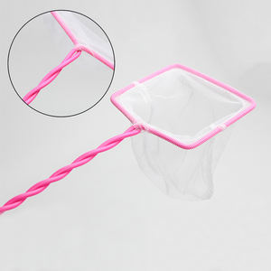 Accessoires d'aquarium de réservoir en plastique de décor à la maison de haute qualité 3 tailles S M L <span class=keywords><strong>filet</strong></span> de poisson carré d'atterrissage pour poissons crevettes - Product Image 2