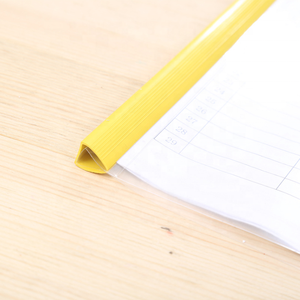 <strong>A4</strong> <strong>PP</strong> Transparent <strong>Report</strong> Book Cover Document <strong>File</strong> Folders With Colorful Sliding Bar - Product Image 5