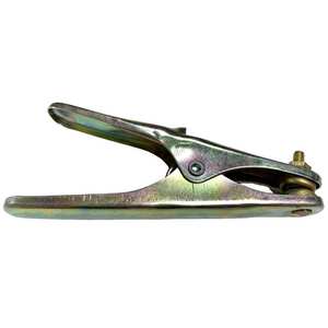 Pince de terre avec shunt tressé en acier et cuivre pour le soudage - Product Image 4