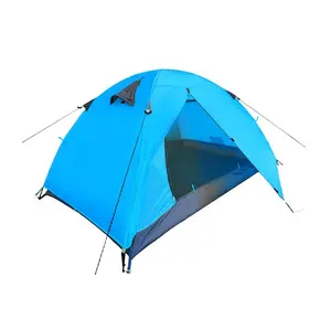 Tente de Camping légère et étanche, sac à main Portable à Double couche pour randonnée, voyage, vente en gros