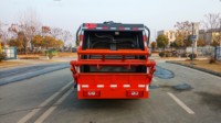Camion compacteur de déchets Foton Forland personnalisé 4X2 à haute compression, moteur diesel manuel de 5,8 m, pompe à moteur diesel efficace