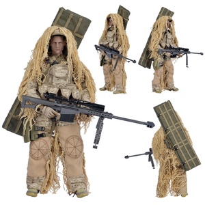 Figurine de soldat militaire en plastique mobile 1/6 Figurine d'action Modèle de soldat Ensemble avec accessoires Collection Jouet pour garçons et filles Enfants - Product Image 3