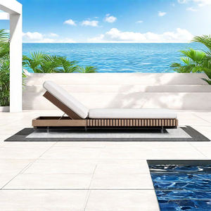 Muebles de exterior para hotel Chaise <span class=keywords><strong>Lounge</strong></span> Sofá Playa Piscina Patio Chaise <span class=keywords><strong>Lounge</strong></span> Set Garden <span class=keywords><strong>Lounge</strong></span> - Product Image 2