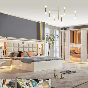 High Quality Luxury Bedroom Furniture Bedroom Suit Bed Home Furniture Bedroom Set Standard Size - Product Image 1
