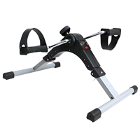 Mini vélo à pédales pliable, appareil d'exercice écologique pour les bras et les jambes, utilisation à domicile ou en voyage