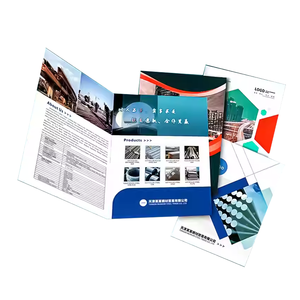 定制 A6 500 张促销传单 157 克 简单价格折叠宣传单说明书手册 - Product Image 3