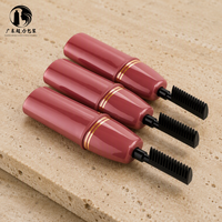 Bouteilles applicatrices de teinture capillaire PP 160 ml, rose macaron, avec peigne distributeur lisse et pompe, pour coloration en salon et usage domestique