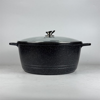 Ensemble de casseroles modernes antiadhésives et écologiques en granit de 20/24/28/32/36/40/44 cm, grande marmite à soupe pour restaurants