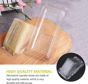 Barquettes en plastique de la marque VANTUR pour plats à emporter |   Boîtes à sandwich jetables en PET de qualité alimentaire, recyclables, avec gaufrage, commandes personnalisées - Product Image 4