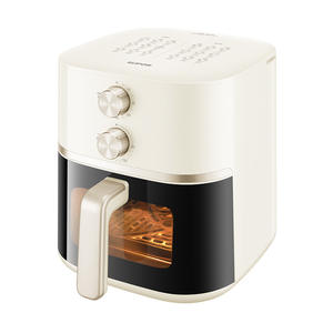 Four à friture sans huile Supor 6L, double bouton, multifonctionnel, cuisson électrique avec revêtement céramique et contrôle visuel - Product Image 1