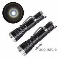 Pour Ultrafire haute puissance T6 LED lampe de poche tactique en alliage d'aluminium USB Rechargeable IP55 étanche