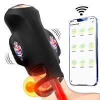 APP Penis-Trainer für Männer aus ABS-Silikon-Material, ein Männliches Massage- und Rollenspiel-Zubehör