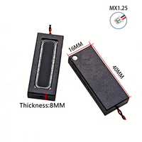 Kotak Speaker Berkualitas Tinggi 30/35/40mm 4Ω8Ω1W2W Komponen Elektronik Speaker Bluetooth untuk Mainan AI Lampu Aktif Suara