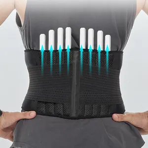 Supporto lombare posteriore con Design ergonomico cintura lombare per alleviare il dolore lombare più caldo tutore per barella