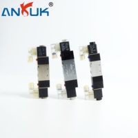 ANRUK 4M420-15 Électrovanne 5 Voies AC110V 1/8 BSP 5 Ports 3 Positions Pilotée pour Machine d'Embouteillage