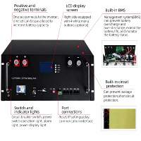 Batterie de cabinet Lifepo4 100Ah 200Ah 280Ah 314Ah 340Ah 48V 51.2V haute capacité pour système solaire hybride