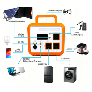 Station d'alimentation portable extérieure 1500W 1286Wh, stockage d'énergie photovoltaïque haute puissance pour le camping, le vlogging et les situations d'urgence - Product Image 1