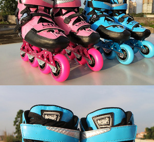 Pattini <span class=keywords><strong>a</strong></span> <span class=keywords><strong>rotelle</strong></span> scarpe basse per bambini professionali in fibra di carbonio - Product Image 3