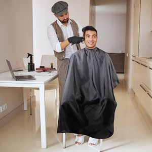 Capa de Peluquería Impermeable de Poliéster, Delantal de Barbería para Corte de Cabello - Product Image 5