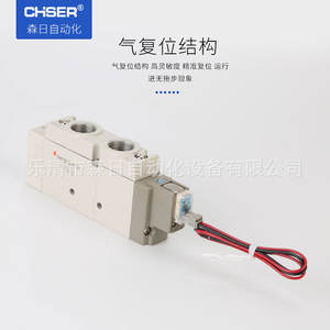 Válvula Direccional Electromagnética de Control de Solenoide Eléctrico Tipo SMC para Modelos de Aceite - Product Image 3