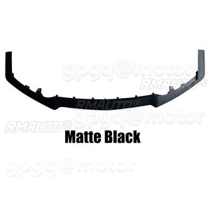 3 Piezas de Alerón Delantero para Ford Mustang GT GT500, Estilo Modificado W AMMP, Negro Brillante y Negro Mate - Product Image 4