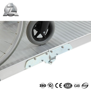 Rampa Plegable Portátil de Aluminio de 12 Pies, Personalizable y Ajustable, para Motocicletas y Sillas de Ruedas, para Automóviles, ZJD-RBH326, Rampa para Motocicletas de 12 Pies - Product Image 6