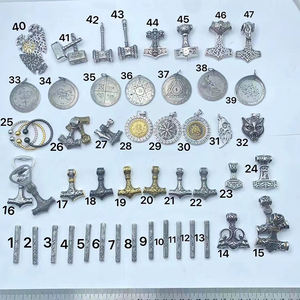 חדש טרנדי נורדי אופנתי חדש עץ של החיים ראש פרה כתר אריה - Product Image 6