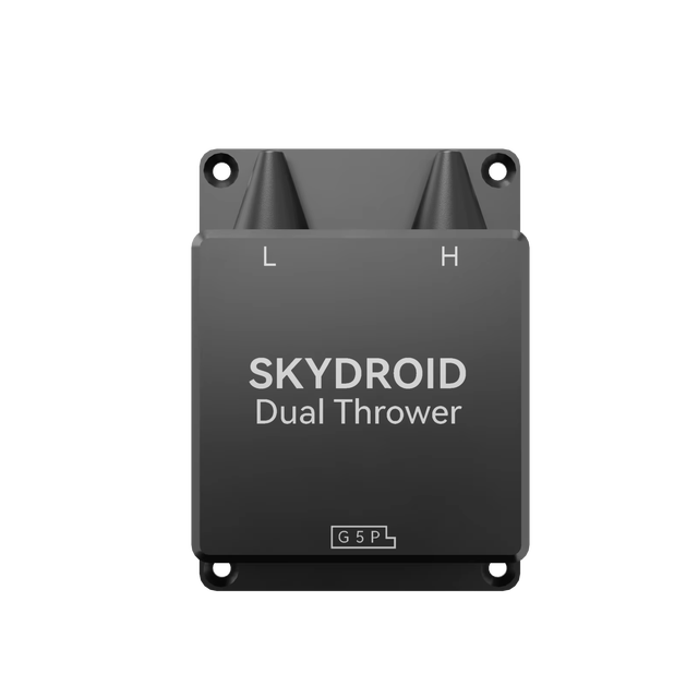 SKYDORID Remote Control Aircraft Model Multi-axis Aircraft Payload Drone Thrower Dual Channel 2KG Weight 40G for FPV Drone