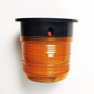 Semáforo de flash solar LED, baliza de carretera, <span class=keywords><strong>luz</strong></span> magnética <span class=keywords><strong>para</strong></span> techo de <span class=keywords><strong>coche</strong></span>, <span class=keywords><strong>luz</strong></span> de advertencia LED solar magnética - Product Image 4